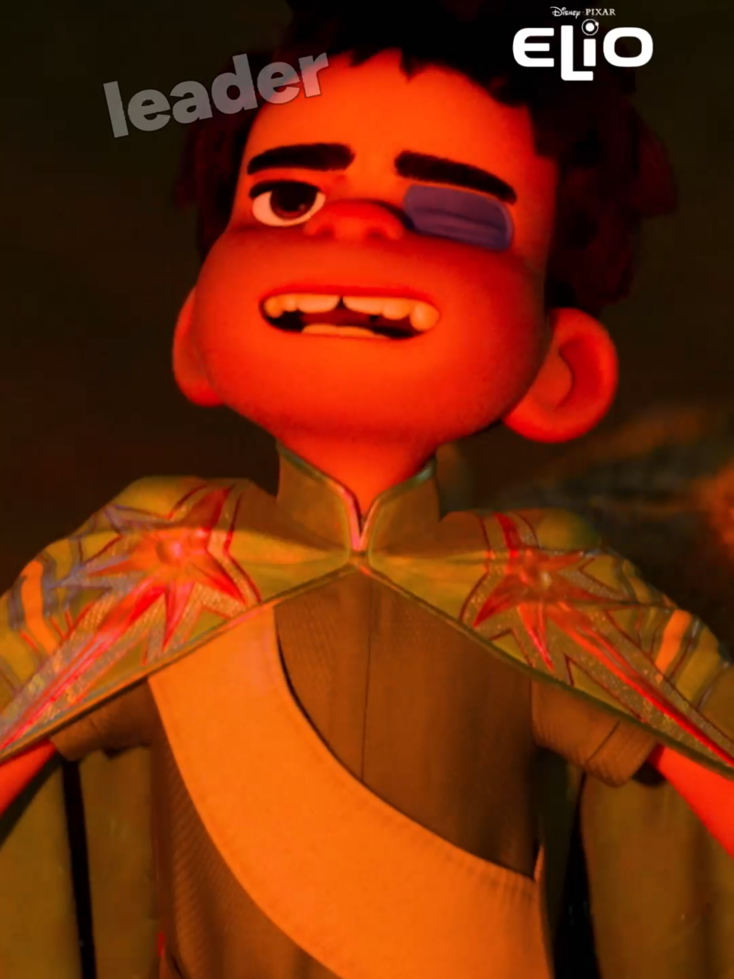 A post by @disneyuk on TikTok caption: Elio Solis, the (self-appointed) leader of Earth! 🫡 Disney and Pixar's Elio, in cinemas now.