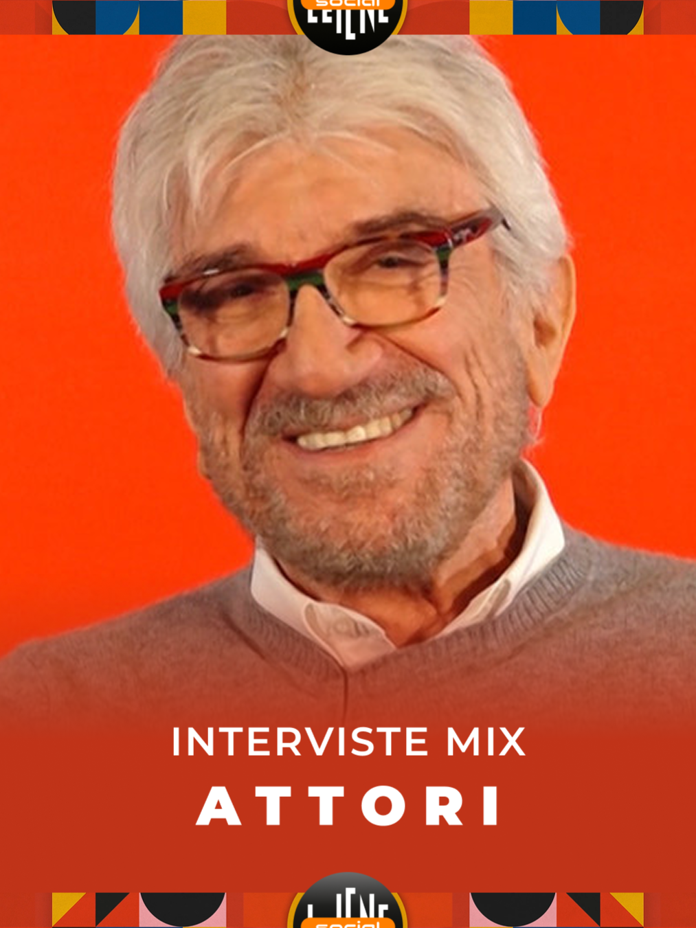 A post by @redazioneiene on TikTok caption: A Le Iene ne abbiamo intervistati tanti, ma cosa succede quando li mettiamo tutti insieme? Oggi tocca agli attori! #LeIene #DaVedere