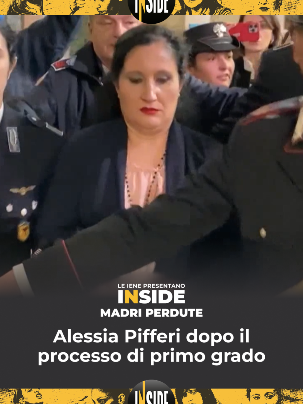 A post by @redazioneiene on TikTok caption: Madri accusate di aver trasformato l’amore in tragedia, storie che hanno scioccato l’Italia e continuano a lasciare una scia di dolore e interrogativi. In questa puntata di “Le Iene presentano: Inside”, con Nina Palmieri e Alessia Rafanelli abbiamo raccontato i casi più inquietanti della cronaca nera degli ultimi anni, da Annamaria Franzoni ad Alessia Pifferi. Cosa può spingere una madre a perdere sé stessa fino a questo punto? #LeIeneINSIDE #LeIene #INSIDE #DaVedere