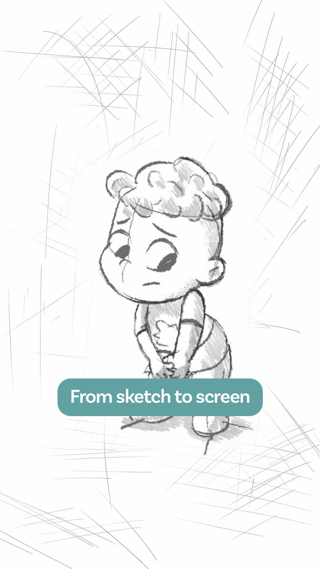 A post by @cocomelon on TikTok caption: From page to parent, it all comes down to helping you. #SketchToScreen #CoComelonCanHelp #BTS