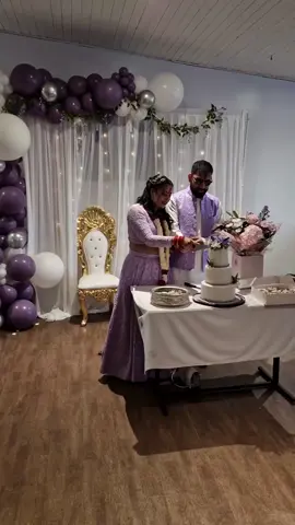 A post by @shwetadhimal22 on TikTok caption: #anniversairesurprise #husbandandwife #nepalitiktok 
