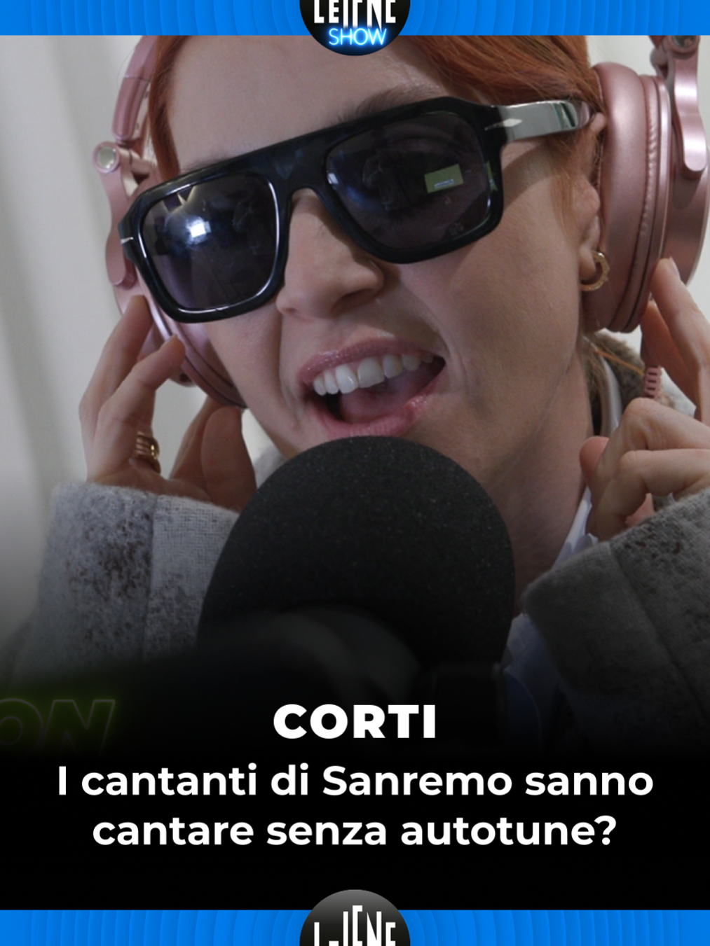 A post by @redazioneiene on TikTok caption: Il nostro @stefanocorti85 ha tolto l’autotune ai cantanti di Sanremo: avranno saputo cantare anche senza? #LeIene #DaVedere