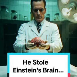 A post by @nasdaily on TikTok caption: He stole Einstein's Brain... this is the incredible story of Thomas Harvey... that's 1 minute, see you tomorrow for Day 12 @AI School for Entrepreneurs 