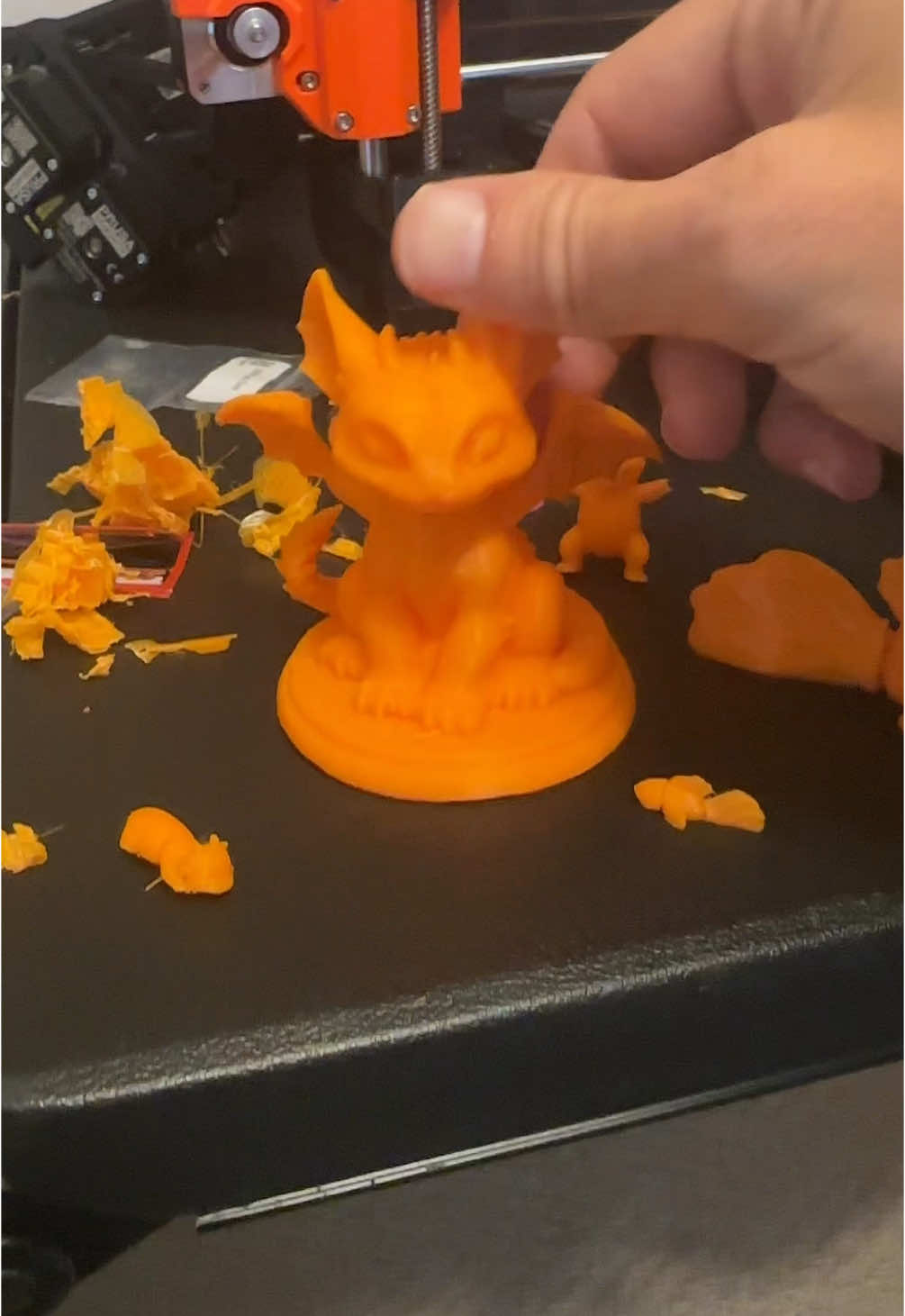 A post by @kingzippy on TikTok caption: I woulda thought this was alien technology when I was little… #3dprinter 