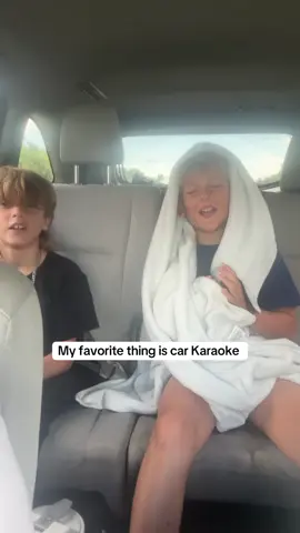 A post by @wrenandemmesworld on TikTok caption: I love getting in the car and having our karaoke time 😂😎 #wrendavid #kaysen #wrenandkaysen #louisianaboys #tennesseewhiskey #fyp #foryou #karaoke 