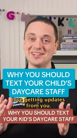 A post by @abcparentingadvice on TikTok caption: Why you should text your kid’s daycare staff #abcparenting #daycare #parenting #poo #fyp #fypoop 