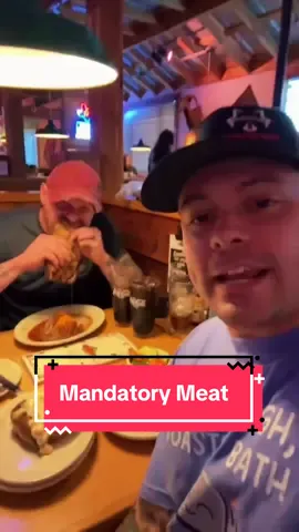 A post by @scotty.k.fitness on TikTok caption: Mandatory Meat 🥩 #steak #scottydoesntknow #mest #dinner #kicked #fail #collab #bro #bros #fail 