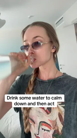 A post by @anastasiabeautyfascia on TikTok caption: I promise, I’m calm.  Tripod is the heaviest thing I own. 😁