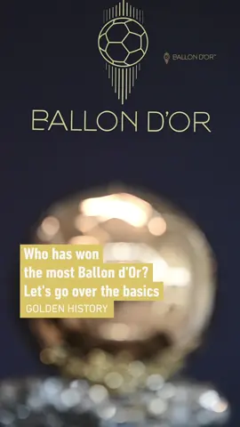 A post by @ballondor on TikTok caption: 🏆 Who has the most Ballon d’Or wins? We started our countdown to the ceremony—posting the Top 10 from each edition daily on our other social networks. So let’s look back at the legends with multiple trophies. Who’s your favorite? 👇 #ballondor #footballhistory #FYP #sportstiktok 