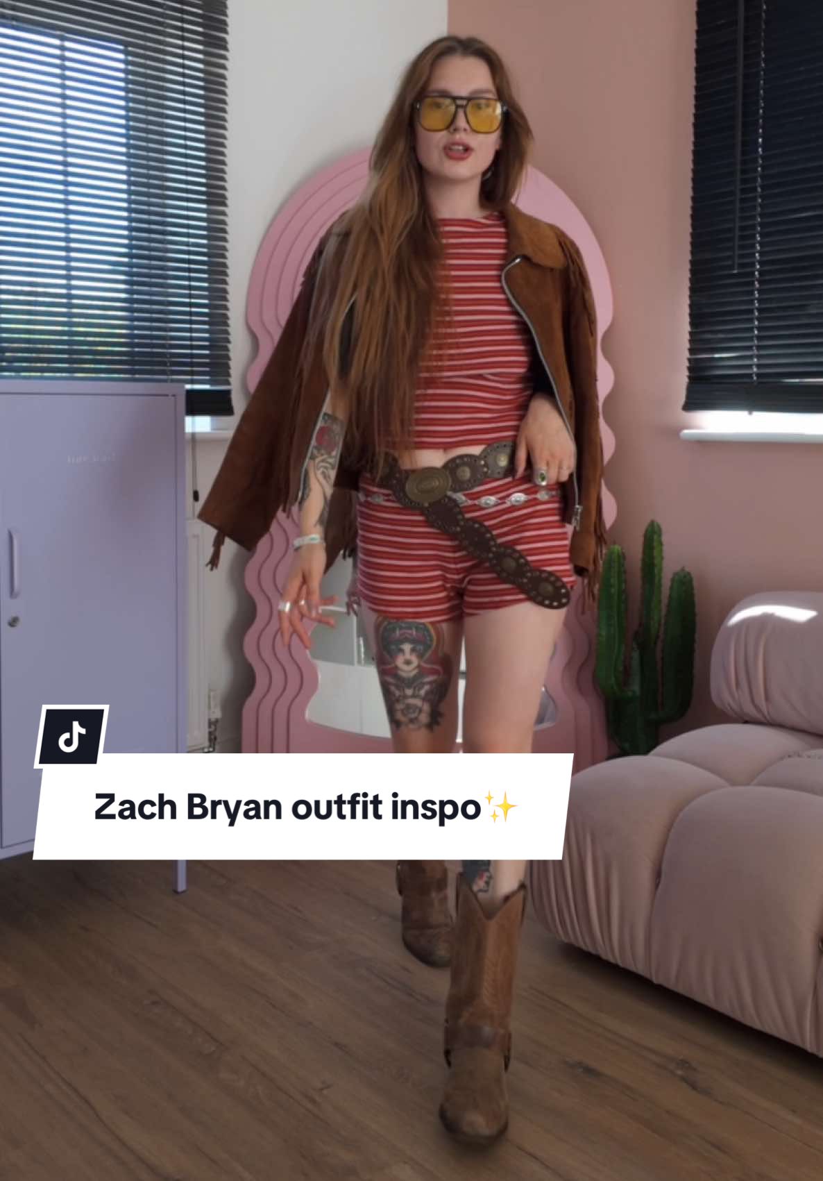 A post by @meggsfordays on TikTok caption: If your going to see Zach Bryan this weekend at bst Hyde park but are troubled with what to wear, here’s a few inspo ideas for you! This was very highly recommended so I hope it’s some what useful! Country hunnys let’s go🤠 #bsthydepark #hydepark #countrystyle #countryfashion #cowgirlstyle #cowgirlfashion #ukcountry #outfitinspiration #countrymusic #zachbryan 