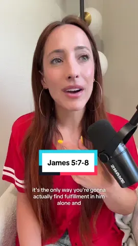 A post by @madelinegrace__ on TikTok caption: VOTD! James 5:7-8 ❤️ #thejesuschallenge #jesusisking #holyspirit #christiantiktok #biblestudy #faith #prayer #dailydevotional #bookofjames 