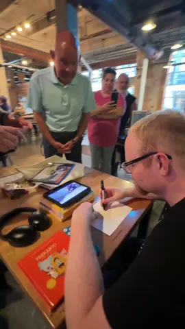 A post by @drawingsbytrent on TikTok caption: Trent had the honor of doing a custom drawing for Jason Mumpower. This drawing will be hanging in Jason's office at the Tennessee State Capital! #autisticartist #2025tour