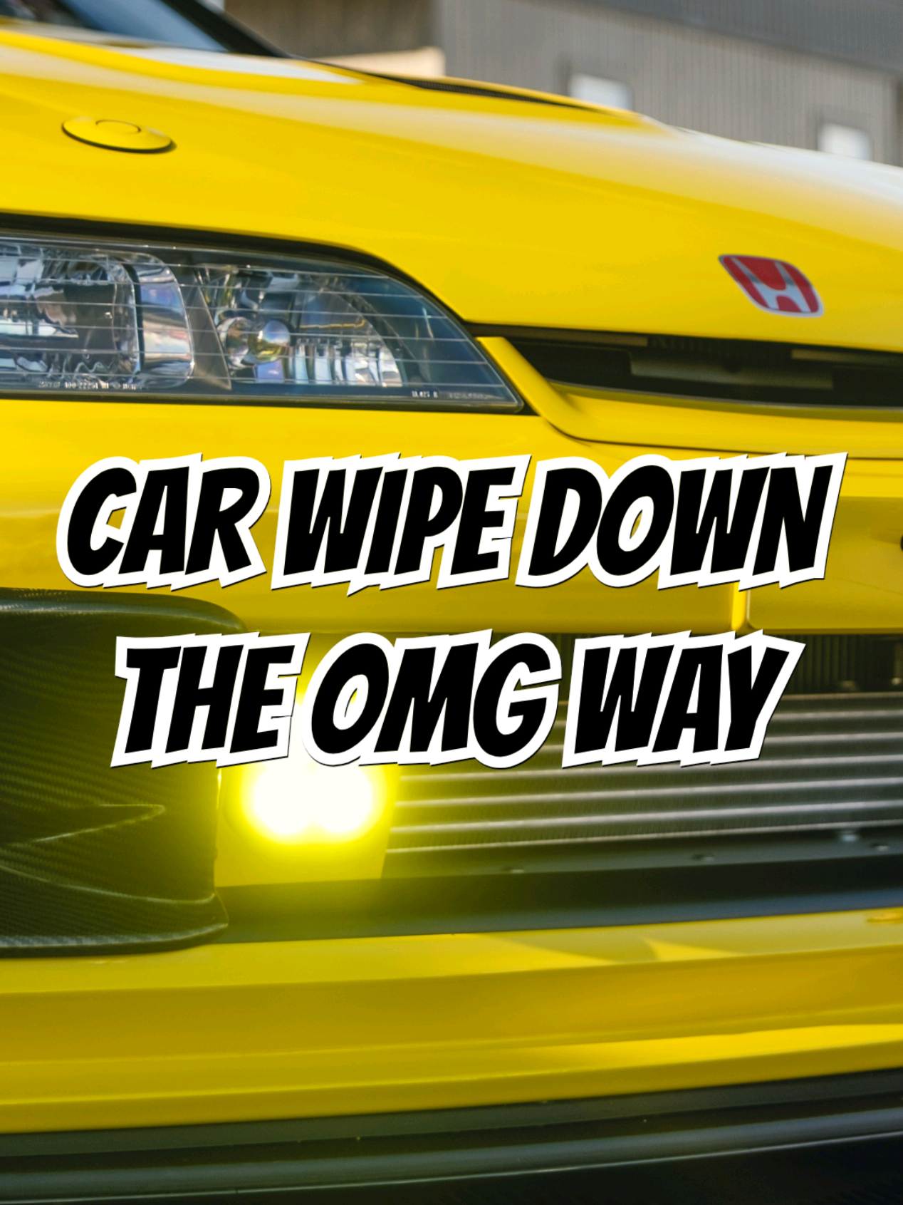 A post by @omgbuilds on TikTok caption: Part 2/2 : This is how I keep my cars sparkly clean between washes! | #OMGBUILDS | #TuningCar | #TikTokAutoCampaign | #CarDetailing 