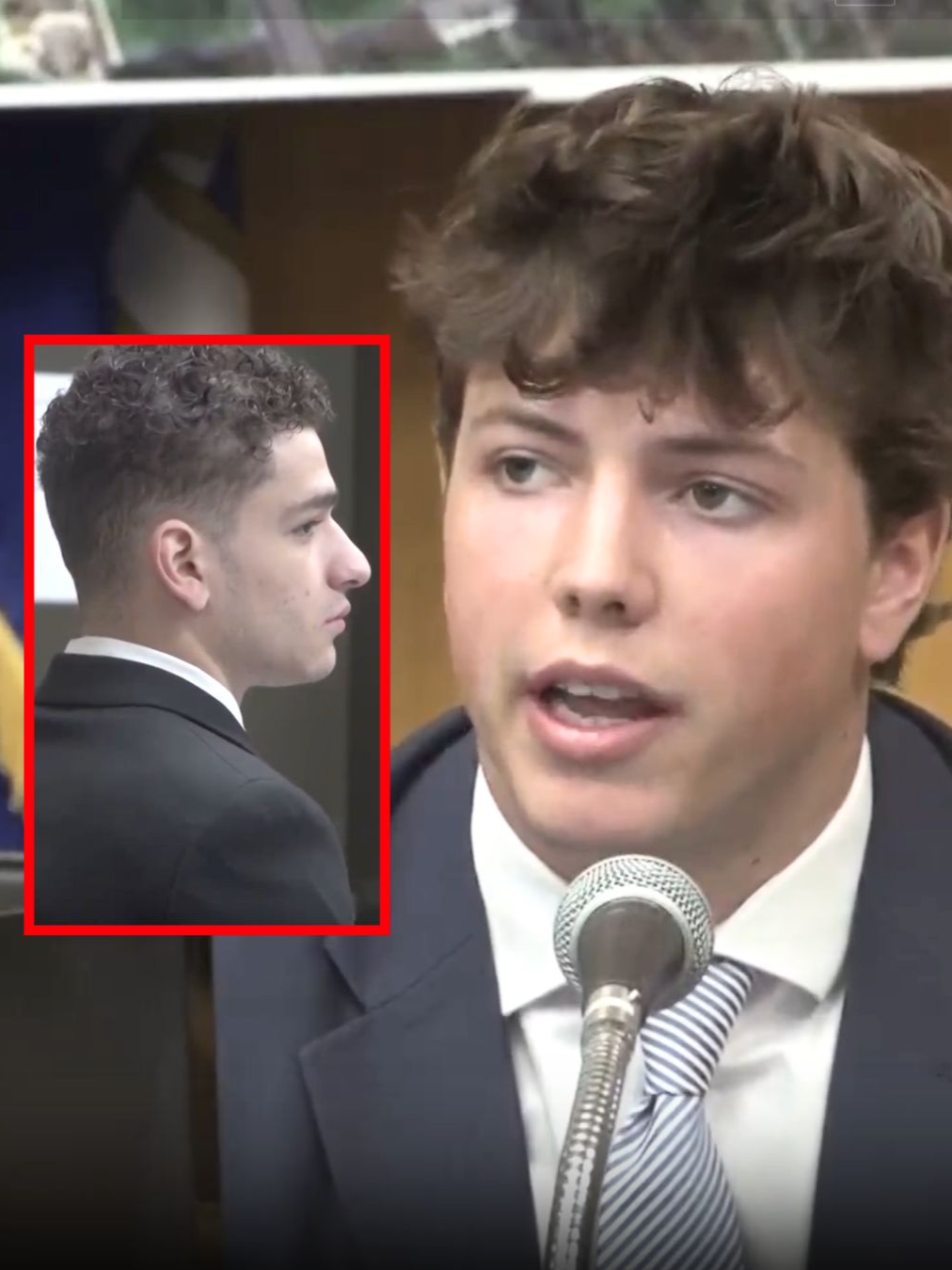 A post by @courttvlive on TikTok caption: “Yo, did you stab those kids?” Tyler DaSilva, a friend of #RaulValle who was involved in both fights on Laurel Glen Drive, said he called Valle to “confront” him after hearing #JamesMcGrath had been fatally stabbed.   #CourtTV What do YOU think? #truecrimetok #crimestory #truecrime #courtcase #truecrimestory #courtroom #courtroomdrama #courttvtiktok #court #crime #murdertrial #preppypartymurdertrial