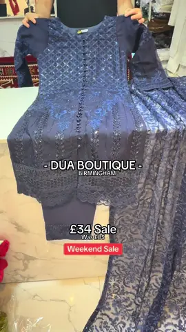 A post by @duaboutiqueuk on TikTok caption: #duaboutique MaShaAllah 😍 #foryou #viral #trending #look #positivity #parati #viralvideo #designer #pakistani #ladypoolroad #birmingham #sale #fy #fyp 