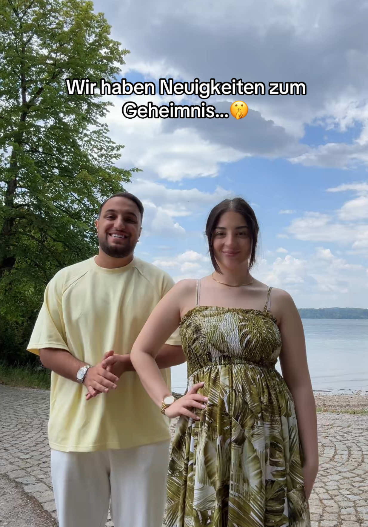 A post by @firatelvito on TikTok caption: Endlich können wir es euch sagen😍 viele von euch raten noch falsch..🫣 Morgen 18 Uhr auf In*st🥹 