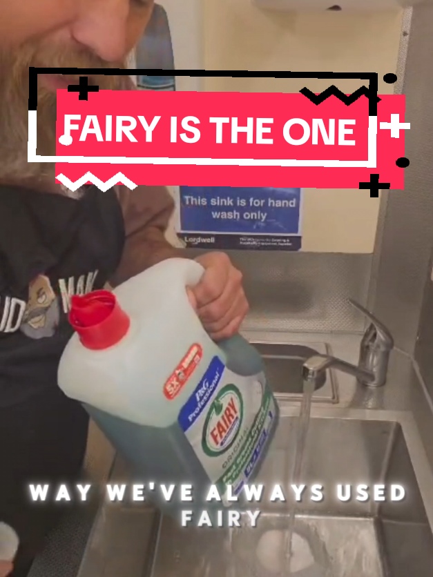 A post by @spudarmy on TikTok caption: Post festival clean downs are always quicker with Fairy! #ad #spudman #fairy 