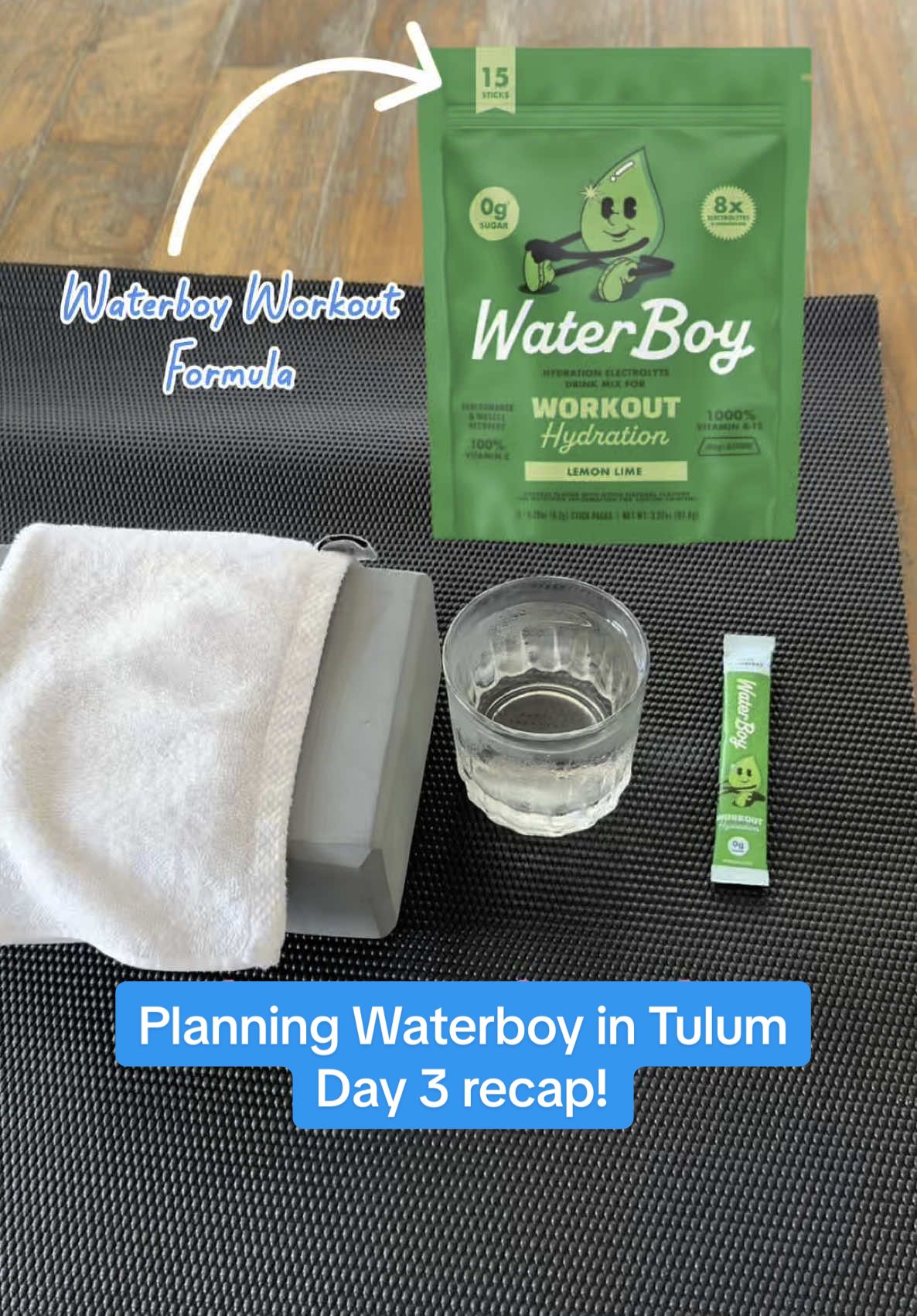 A post by @jennapalek on TikTok caption: I’d say I need a week to recover but I honestly bounced right back thanks to @Waterboy 😮‍💨 Where to next?!?! #waterboyintulum 