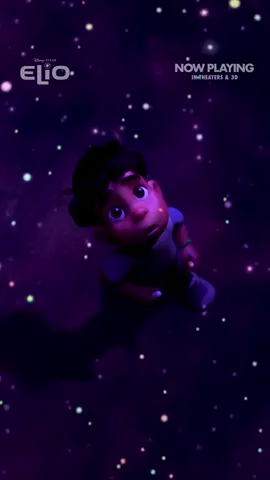 A post by @pixar on TikTok caption: Who else is hyped for #Elio 🤚🤚🤚 See it in theaters & 3D NOW!