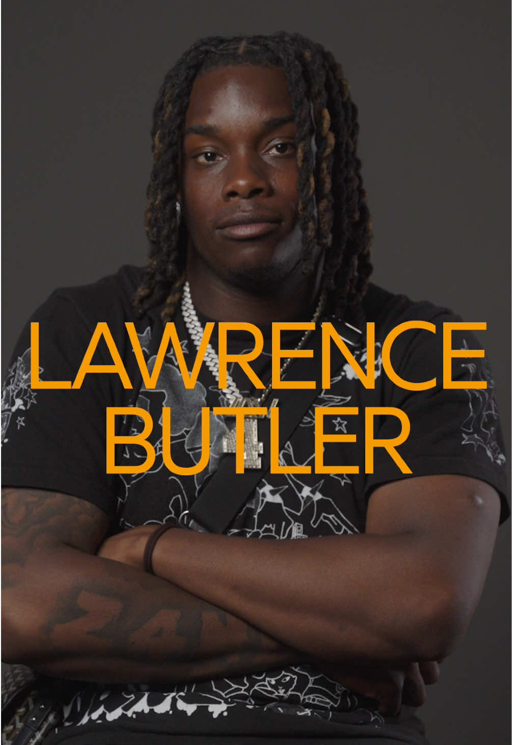 A post by @genius on TikTok caption: lawrence butler is forever putting on for the A 💯🍑🌆 #top5 #athletics #MLB #lawrencebutler 