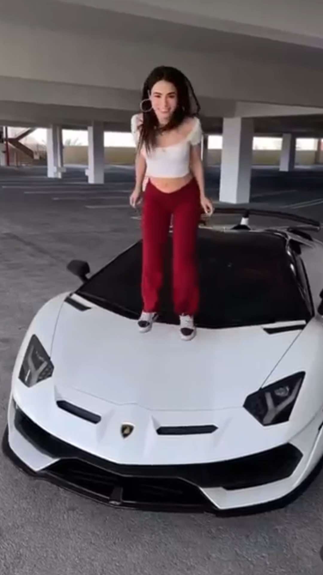 A post by @andrea.lopez44 on TikTok caption: Not letting that happen😳 #viral #fyp #mclaren 