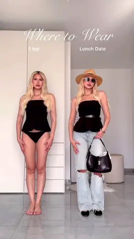 A post by @style on TikTok caption: When you can wear your clothes for any occasion >> @Sarah Zerafa #fashion 