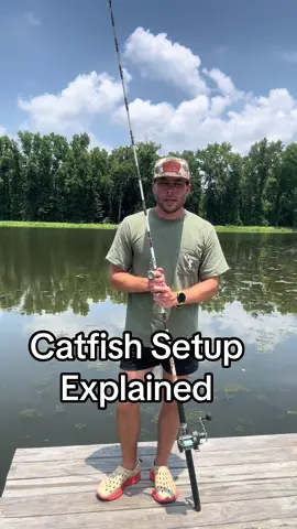 A post by @kody._kennedy on TikTok caption: Here’s the setup I use for catfishing! #fishing #fishinglife #fishingaddict #catfish #catfishing
