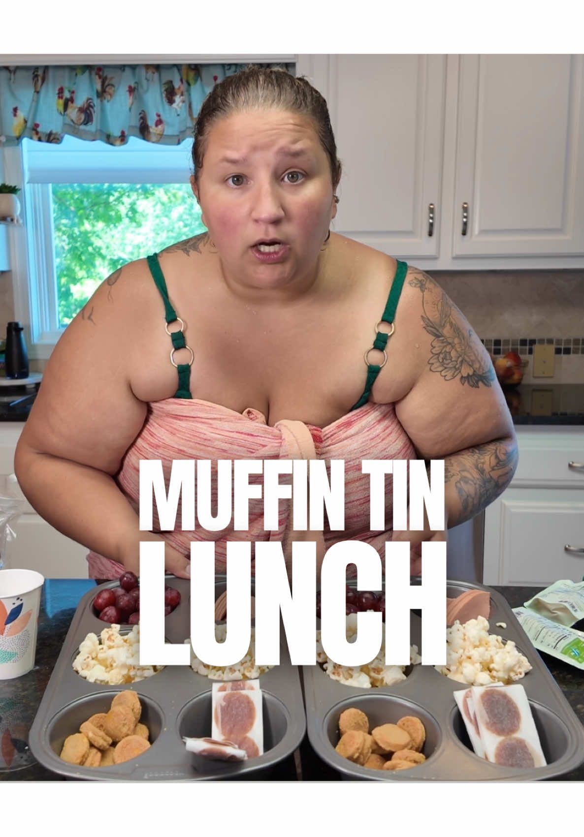 A post by @applesauceandadhd on TikTok caption: Our @Thrive Market box came just in time to save lunch today. I pulled together a quick snack-style muffin tin lunch for the kids to enjoy poolside using a bunch of stuff from our latest haul—easy, fun, and surprisingly low effort (which is exactly my speed). Let’s see if the kids approve of this snack board, muffin tin edition! 👀😅 If you haven’t tried Thrive yet, I’ve got a link in my Linktree—I've been using them for over a year now and still finding new favorites every box! #ThriveMarketPartner #MuffinTinLunch #SnackPlateMagic #PoolsideParenting #LunchHack #SummerWithKids #ThriveWithMe #EasyLunchIdeas #MomLifeUnfiltered #NoCookLunch #PoolSnackPlate #ThriveHaul #RealLifeLunch #SnackyLunchVibes #MomHackApproved #MinimalEffortMaxVibes #KidsSnackBoard #ThriveMarketFinds #PoolsideVibes #ParentingInTheWild #RealMomEats #FeedingKidsIsFun