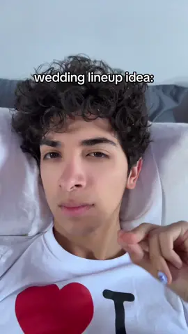 A post by @joseph on TikTok caption: the wedding rehearsal must’ve been a lot #wedding #weddinglineup #hamilton #ham4ham 