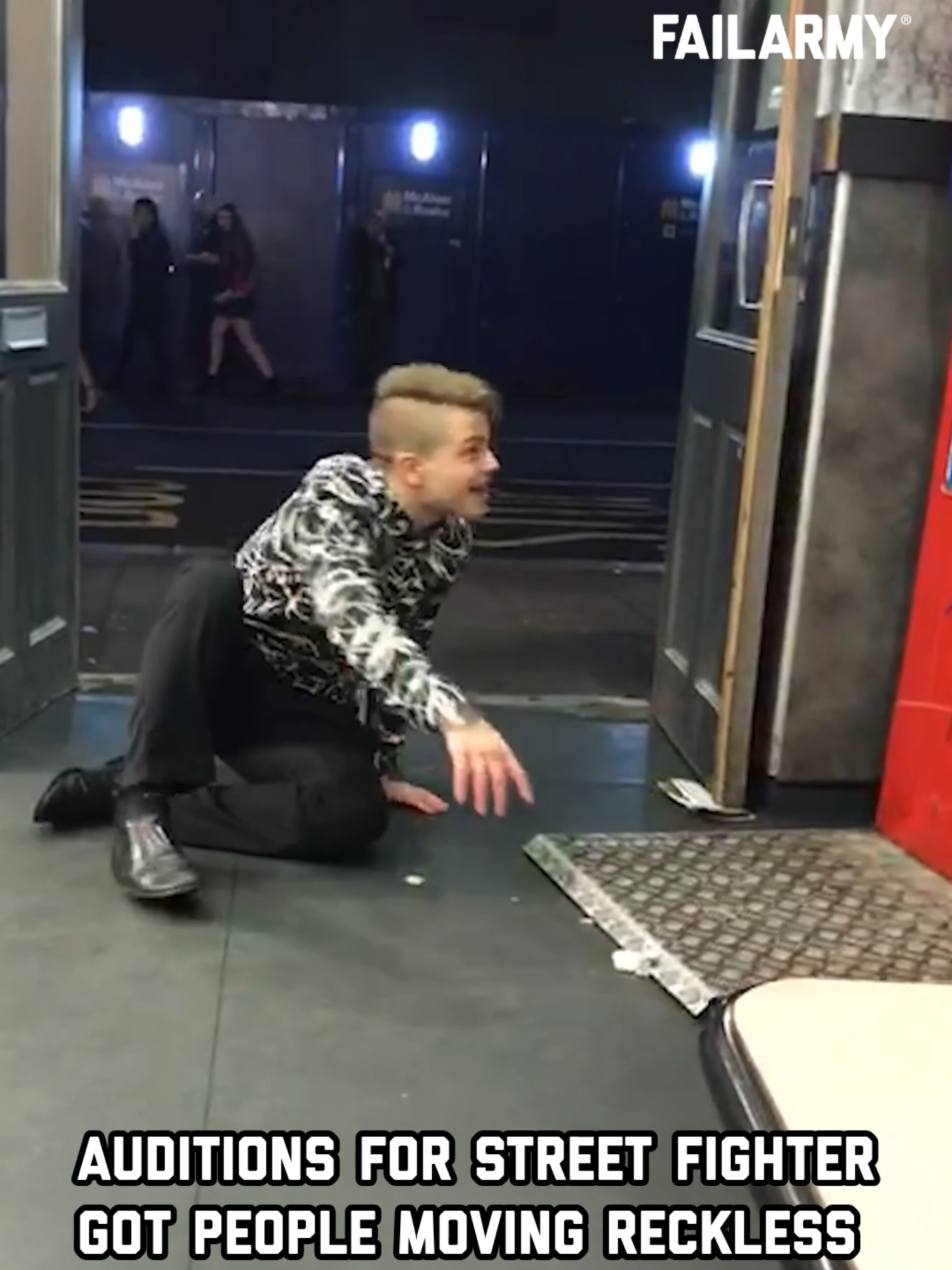A post by @failarmy on TikTok caption: What move would 50 Cent use in a Street Fighter fight? ##streetfightermovie #streetfighter #50cent #fails