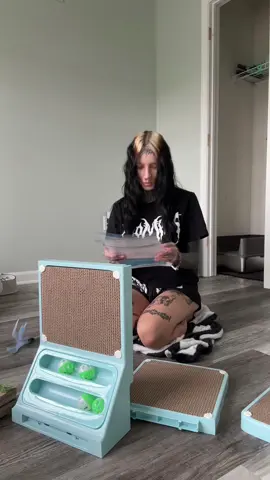 A post by @m0rguekitty on TikTok caption: BOUGHT A HOUSE NOW ITS TIME TO PLAY SIMS 🖤😽