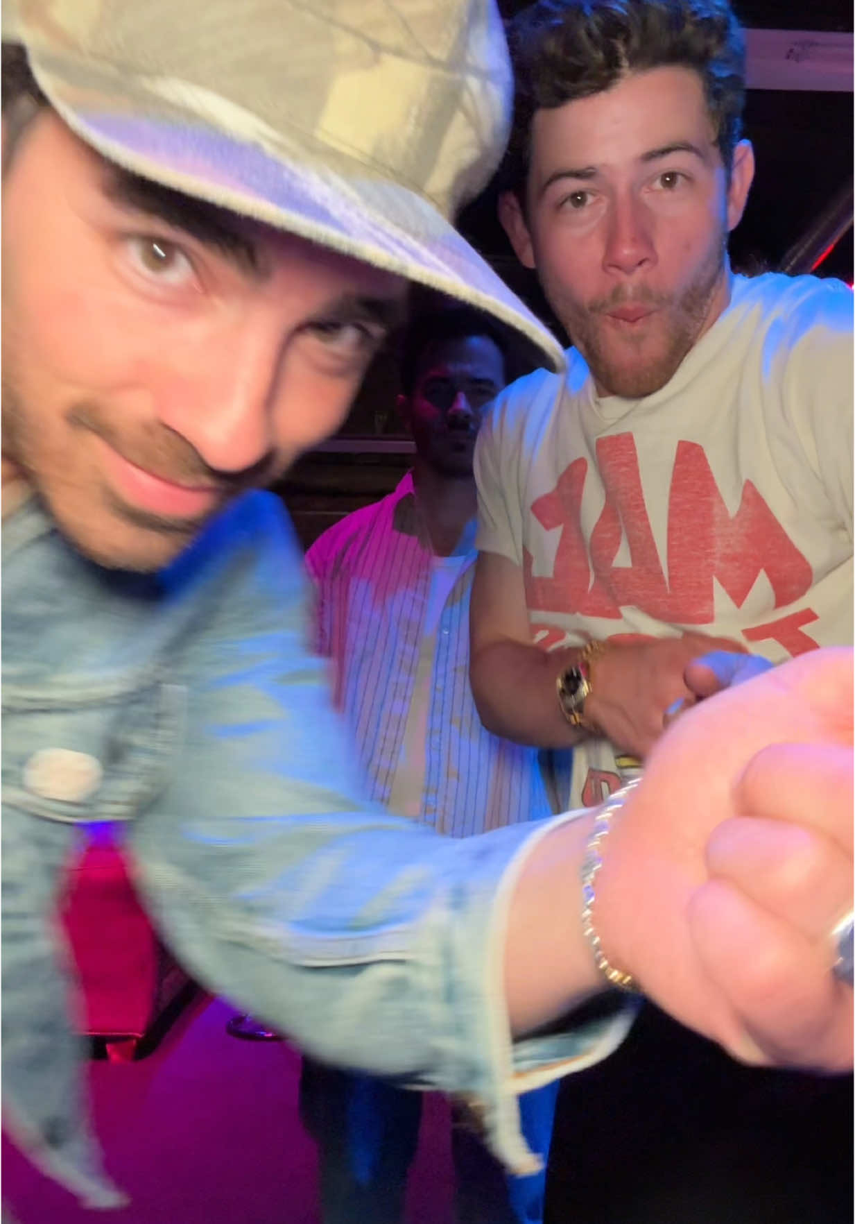A post by @jonasbrothers on TikTok caption: Let us know if you want a tutorial 