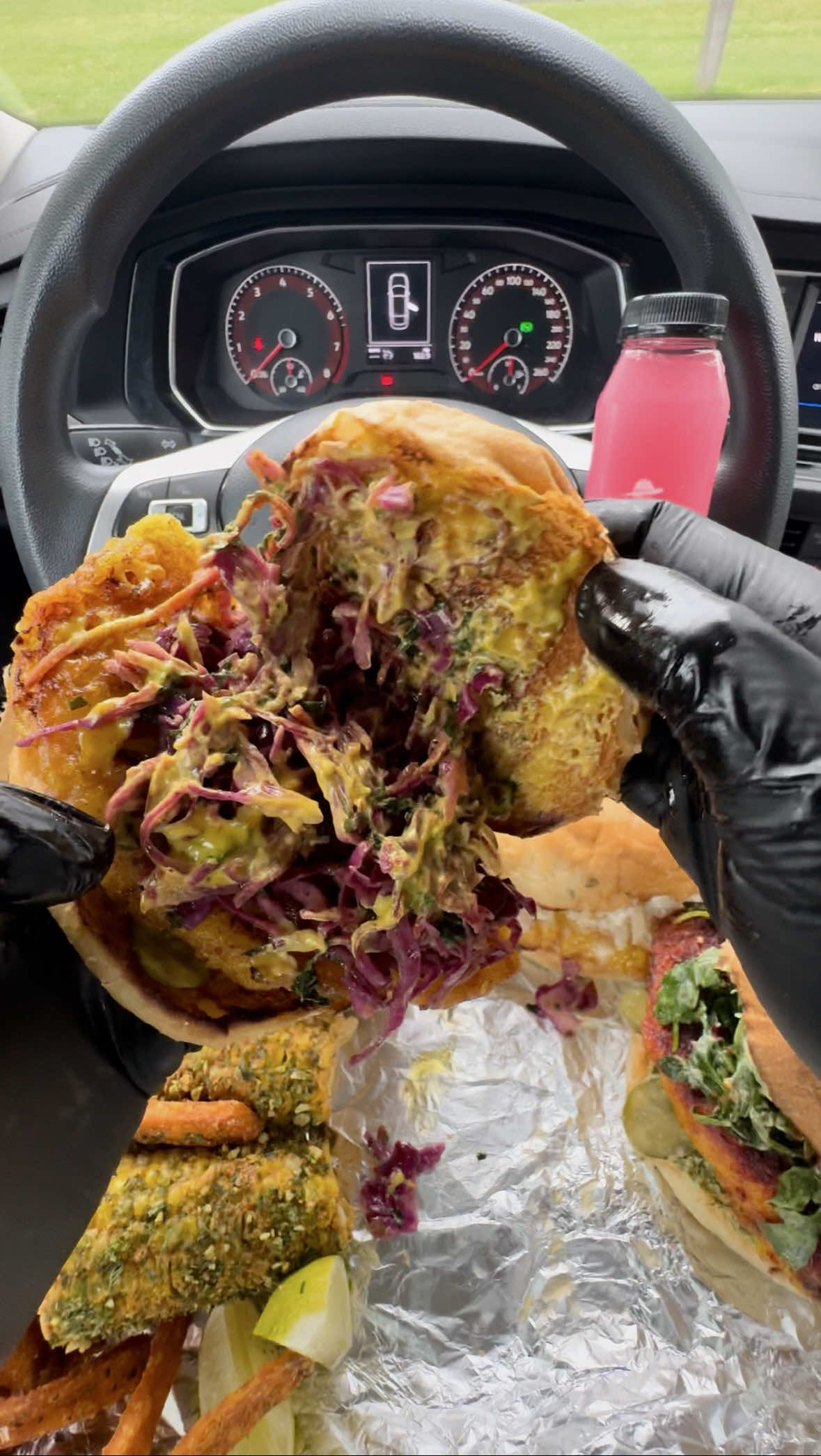 A post by @moeeatss on TikTok caption: Feasted at @thechickencartel_to 🔥🍔🐔 #mukbang #asmr #canadaeats #food #Foodie moe eats #yummy #cheese #chicken #wings #usafoodie #canada #usa 