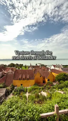 A post by @tartan_viking on TikTok caption: ✨ Tucked away on the Fife coast, Culross (that’s Cu-riss, if you’re asking) feels like Scotland’s best-kept secret - cobbled lanes, colourful cottages, and centuries of stories. #tartanviking #VisitScotland 