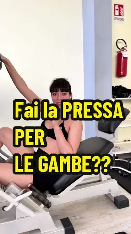 A post by @gaia_personal_trainer on TikTok caption: Pressa sì ma non solo lei, non stai allenando un gruppo muscolare importante 🩷 Coaching innovativo nel profilo🩷 #pressa #legpress #glutesworkout #allenamentoacasa #allenamentodonna pressa tutorial focus glutei, leg day 