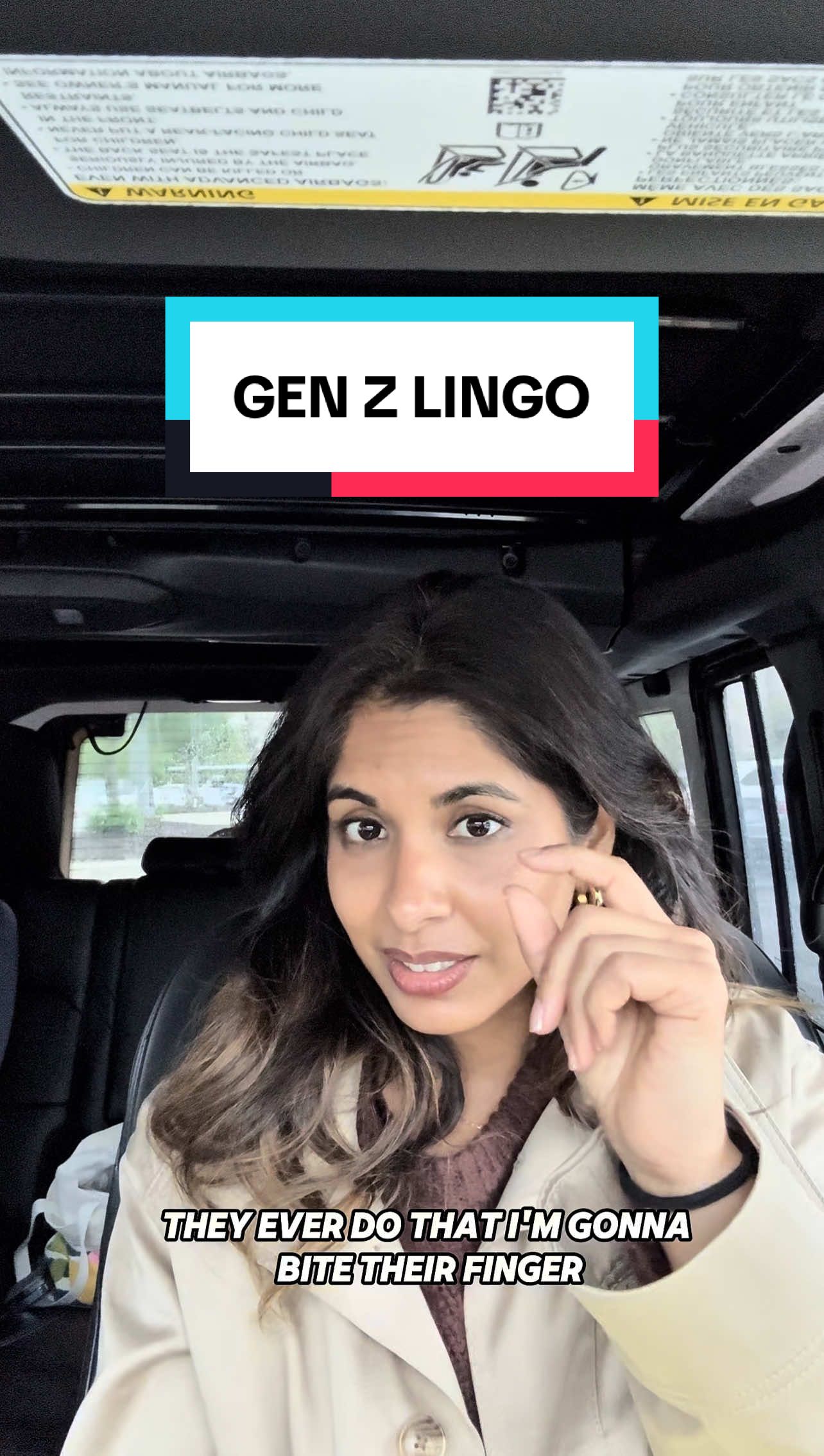 A post by @sheenamelwani on TikTok caption: When you’re parents of teenagers and attempting to understand what they are saying #genzhumor #genalpha #millennial #parents 