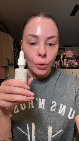 A post by @ericataylor2347 on TikTok caption: This new L’Oréal Collagen bounce is like milky toner meets milky plumping serum and the price is insane. It has Collagwn, glycerin, squalane and it’s a perfect ore makeup prep #loreal #collagen #matureskinmakeup #makeupprep #tiktokshop #affordableskincare #affordablebeauty #SkinCare #makeup 