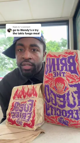 A post by @hoodmeals on TikTok caption: Replying to @ㅤ  Wendy’s Fuego Meal #SobermealsDay8##fyp