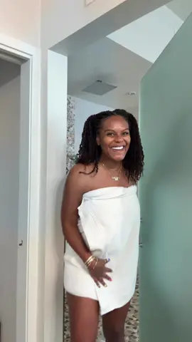 A post by @iamtabithabrown on TikTok caption: I think this is my first full get ready with me video😂 but it was fun! Let me know if I should do more of these? Here are the things I used below: Face cream by @lovephilosophy  Hair Mousse, gel and strength oil by @donnasrecipe Body oil @brwnsugarbabe  Magnesium butter by @bodylovebytal  Outfit by @bruceglen  Earrings by @simoneismith  Fragrance by @tabandchance  Lipgloss stick @fentybeauty hot chocolate  Watch by @spgbk  Bracelet by @cartier  #tabithabrown #funtimes #grwm #fashion #hair #makeup #SkinCare