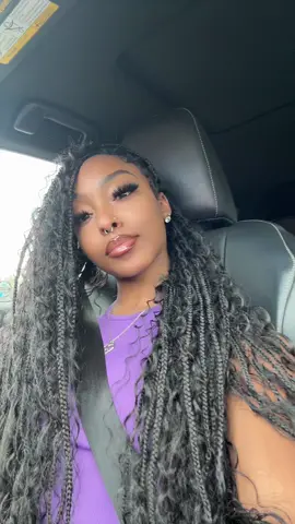 A post by @luvvvniy on TikTok caption: Just wait til my lashes done 😍💜 #foryou #explorepage 