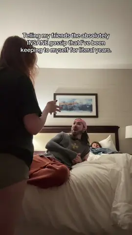A post by @maisielynnie on TikTok caption: Genuinely one of the craziest stories I’ve got. 😩 Featuring the iconic @Bobby Waters and @Kai Plunk  #tellmesomethingidontknow #tea #gossip #reactions #reactionsvideo 