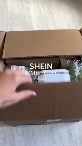 A post by @shein_official on TikTok caption: Whether you're planning a new szn refresh or a whole reset, @gabscotta is hauling all the practical-meets-posh home essentials every reno needs 🏡📦💫 #SHEINhome #SHEINappliances #saveinstyle #homedecor #homestyle #SHEINhaul