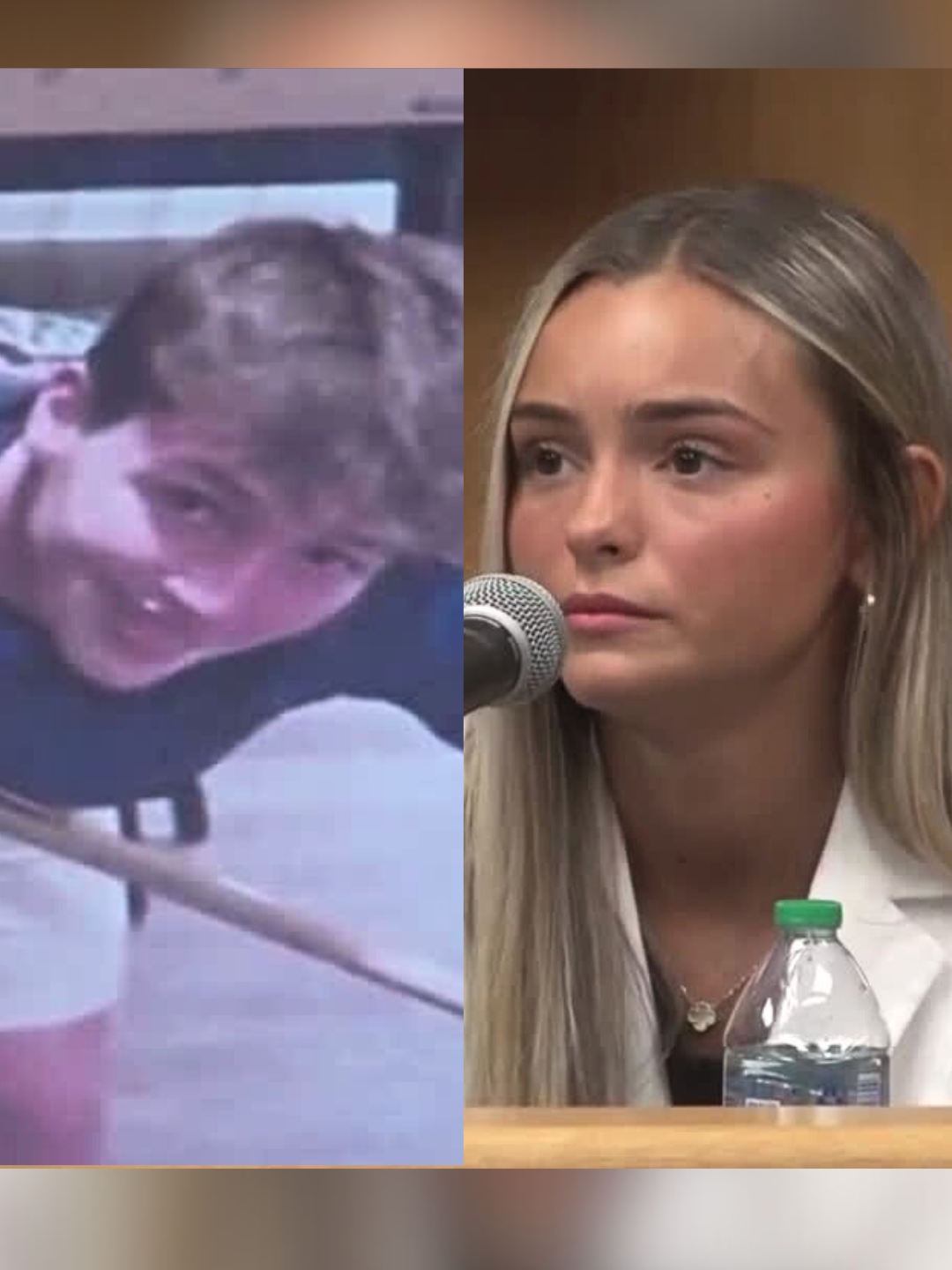 A post by @courttvlive on TikTok caption: “The worst night of my life.” Witness Mackenzie Trafecante, ex-girlfriend of the defendant #RaulValle, became emotional when shown a photo of victim #JamesMcGrath. McGrath was allegedly stabbed to death by Valle in a fight that escalated over a case of beer. #CourtTV What do YOU think? #courttvtiktok #truecrime #crimestory #truecrimetok #truecrimestory #courtcase #crime #court #courtroom #preppypartymurdertrial