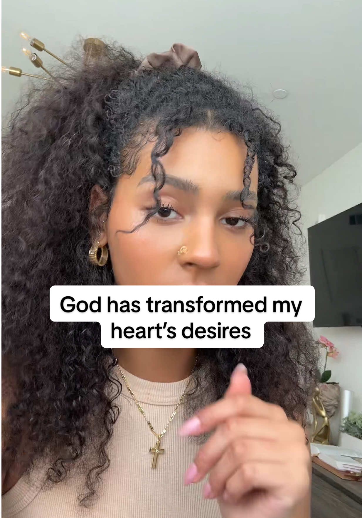A post by @christineobanor on TikTok caption: Some call me boring cus I don’t wanna be around all that ra ra but I call it being “at peace” #christiantiktok #christiantok 