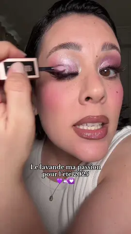 A post by @frenchtouchofmakeup on TikTok caption: The summer I turned lavender 💜*publicité @Lancôme Juicy tube teinte 20 lavender latte dispo @SEPHORA  #makeup #juicytubes #lancome #gloss #glossylips #lancomemakeup 