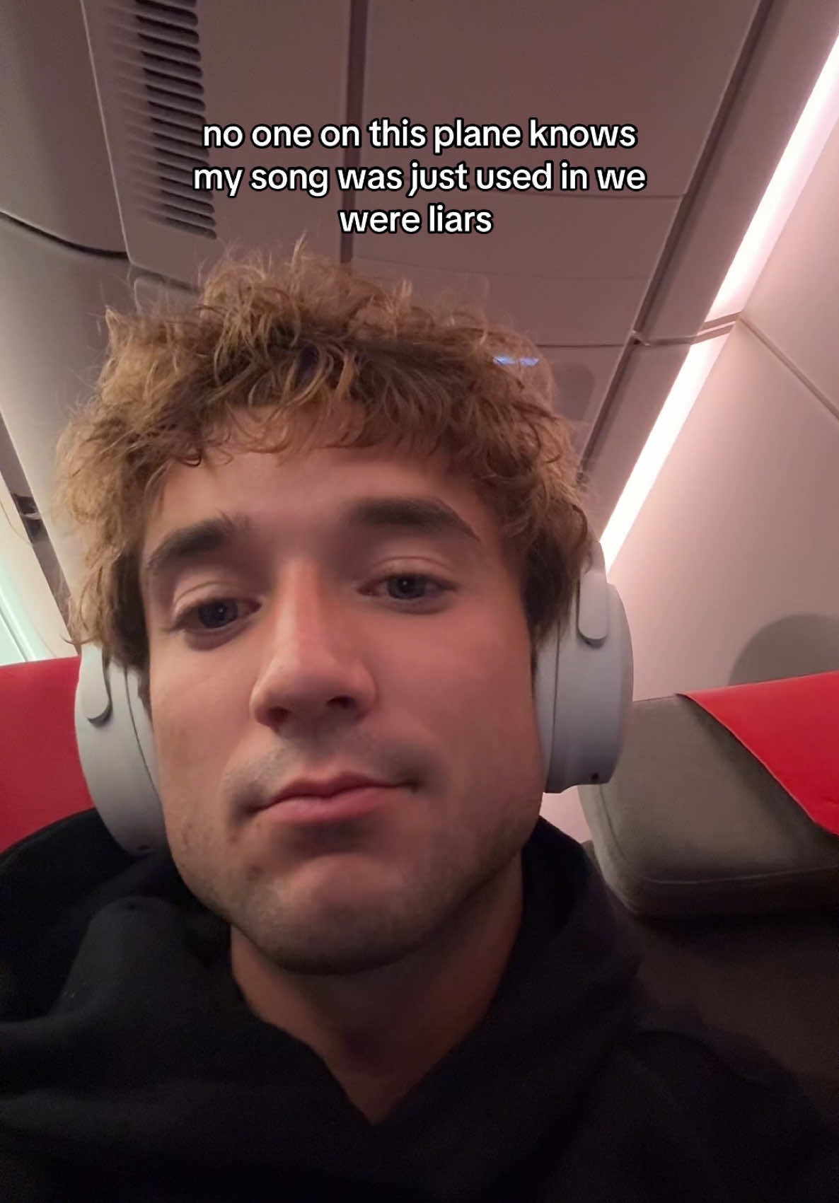 A post by @seavey_daniel on TikTok caption: not even kidding this girl was playing the show off her ipad next to us lol