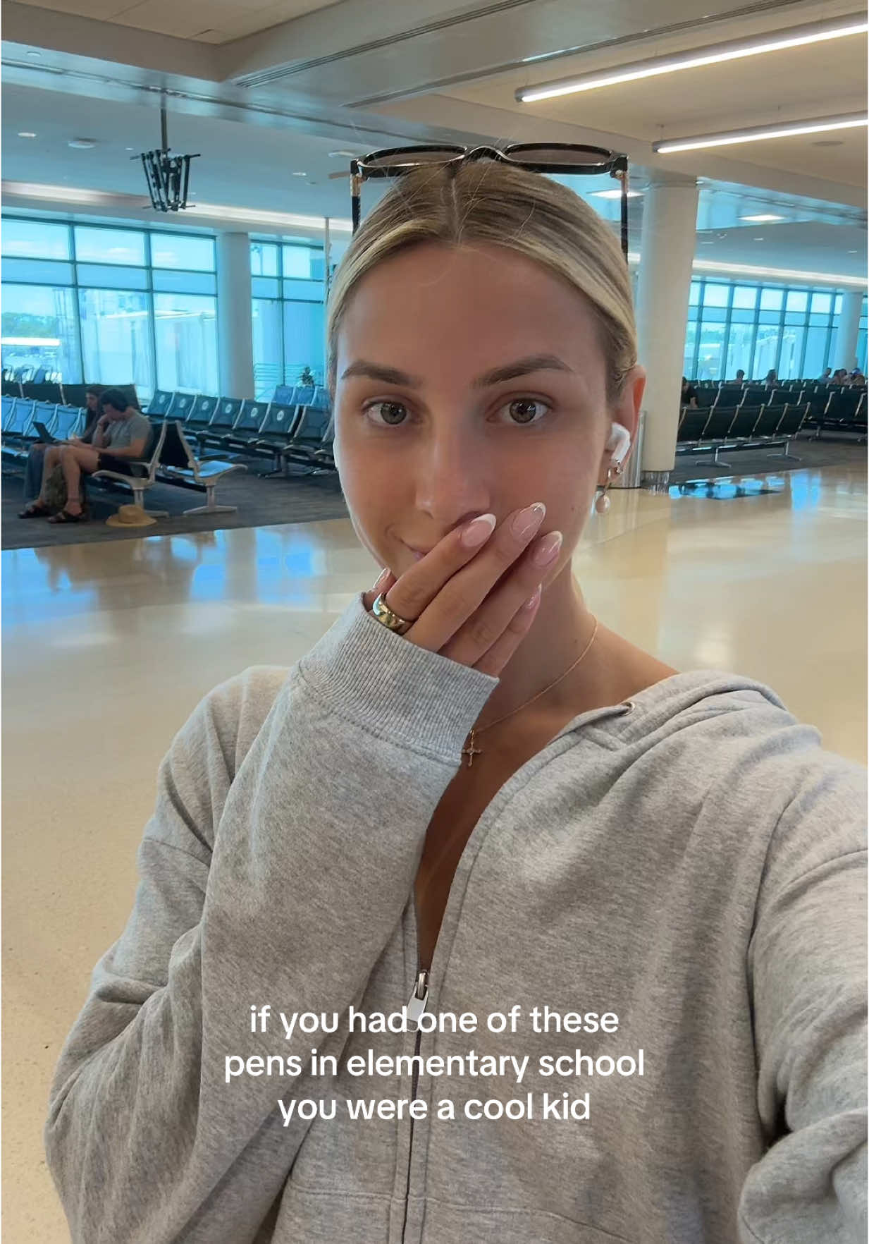 A post by @katiefeeneyy on TikTok caption: unlocked a memory I forgot I had 