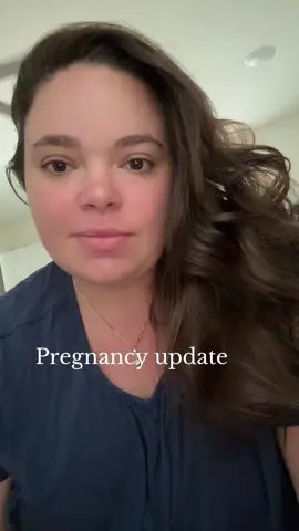 A post by @ttc.with.sarandipiti on TikTok caption: I said it in my first video that I felt like it wasn’t our time yet but I was so wrong. Hoping little bean sticks around 🥹🙏🤍 #pregnant #pregnancyjourney #pcospregnancy #pregnancyupdate 