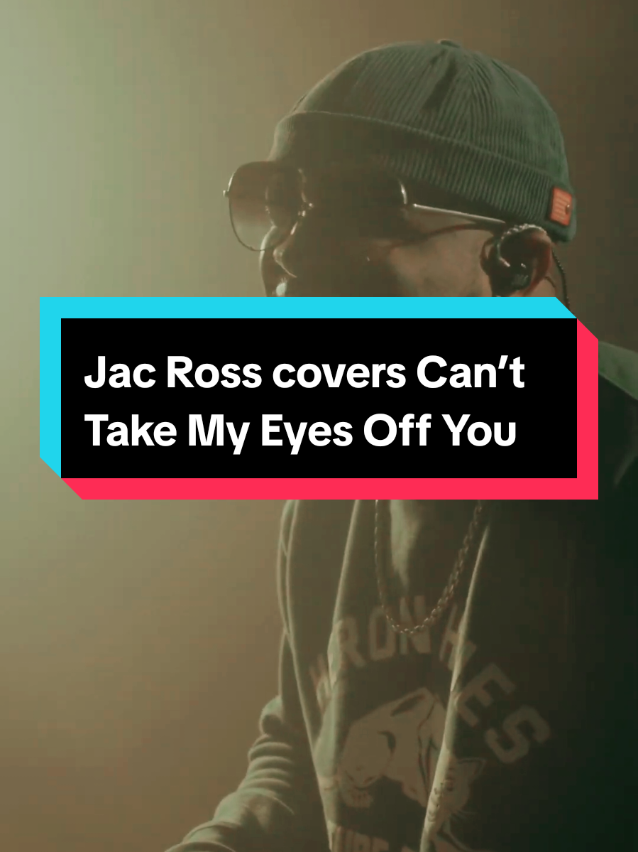 A post by @iambrightspark on TikTok caption: The incredibly talented Jac Ross covers Can’t Take My Eyes Off You. Enjoy. #jacross #canttakemyeyesoffyou #soulmusicvibes #fyp #foryoupagе 
