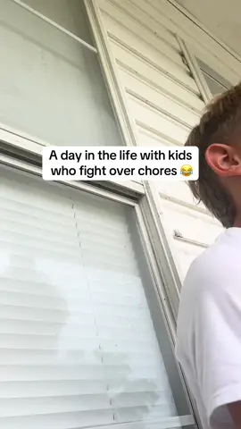 A post by @wrenandemmesworld on TikTok caption: Ahhhh sibling love 😂😭😅 #wrendavid #emmersynclaire #siblings #summer #chores #fyp #foryou #love #mybabies 